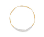 Marco Bicego 18k Yellow and White Gold Marrakech Collection Diamond Necklace