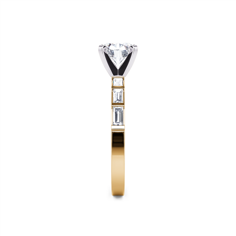 Davis Classics 14k Yellow Gold Semi-Mount