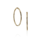 John Hardy 14k Yellow Gold Essential Hoop Earrings