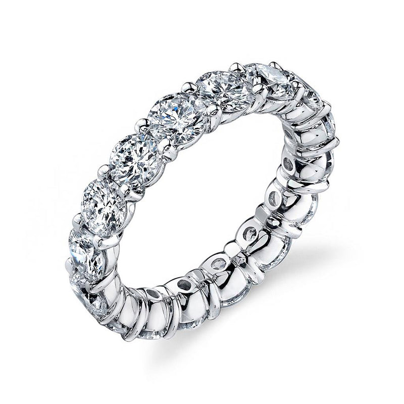 Davis Classics Women's Platinum Diamond Eternity Band