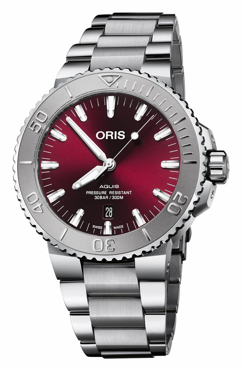 ORIS Aquis Date Relief Watch