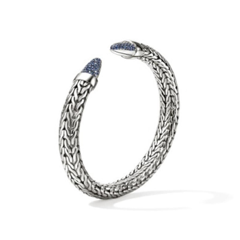 John Hardy Spear Collection Cuff Sapphire Bracelet