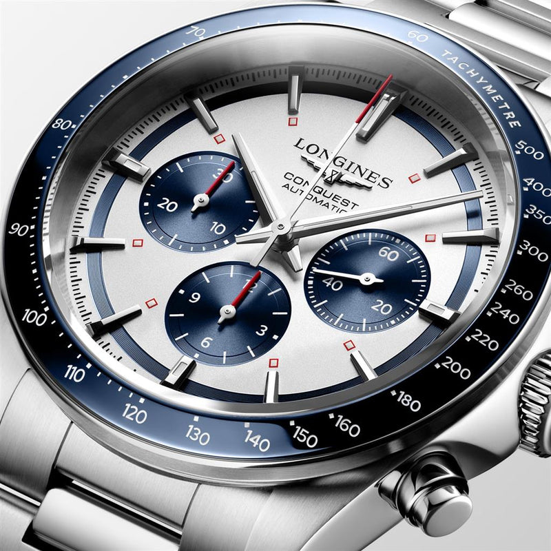 Longines Conquest Chronograph Watch