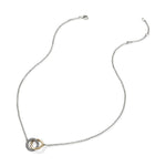 John Hardy 14k Yellow Gold and Sterling Silver Essential Linked Necklace