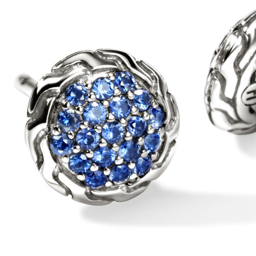 John Hardy Sterling Silver Essential Pavé Stud Earrings