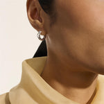 John Hardy Essential Crossover Hoop Earrings