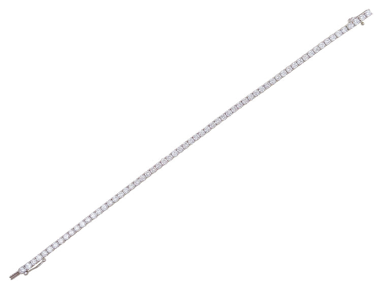 Davis Luxe 14k White Gold Diamond Tennis Bracelet