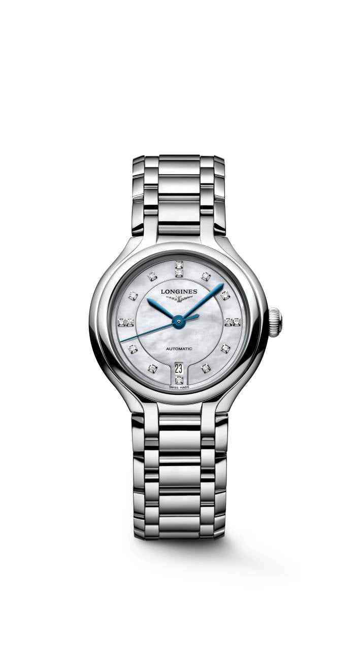 Longines PrimaLuna 30 mm Automatic Stainless Steel Women’s Watch