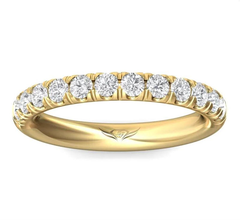 Martin Flyer Women's 14k Yellow Gold FlyerFit Diamond Band