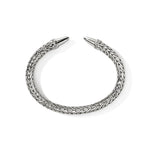John Hardy Sterling Silver Spear 50 Flex Diamond Cuff Bracelet