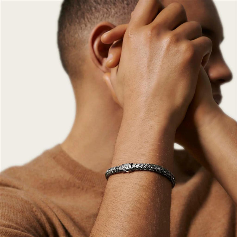 John Hardy Dark Sterling Silver Icon Bracelet