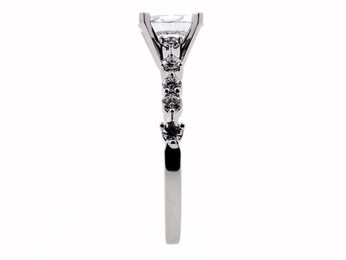 Davis Classics 14k White Gold Semi-Mount