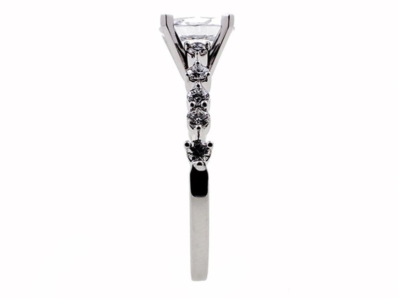 Davis Classics 14k White Gold Semi-Mount