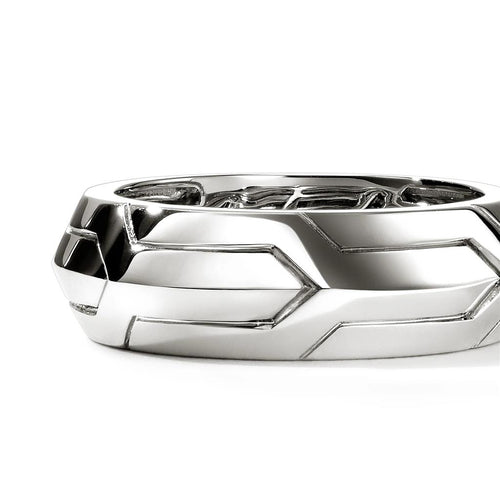 John Hardy Sterling Silver Icon 50 Band Ring