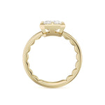Noam Carver 14k Yellow Gold Luna Collection Solitaire Engagement Ring Setting