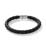 John Hardy Leather Bamboo Station Bracelet