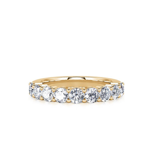 Davis Classics Women's 14k Yellow Gold Diamond Band