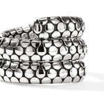 John Hardy Sterling Silver Dot Coil Fashion Ring