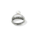 John Hardy Sterling Silver Essential Pearl Ring