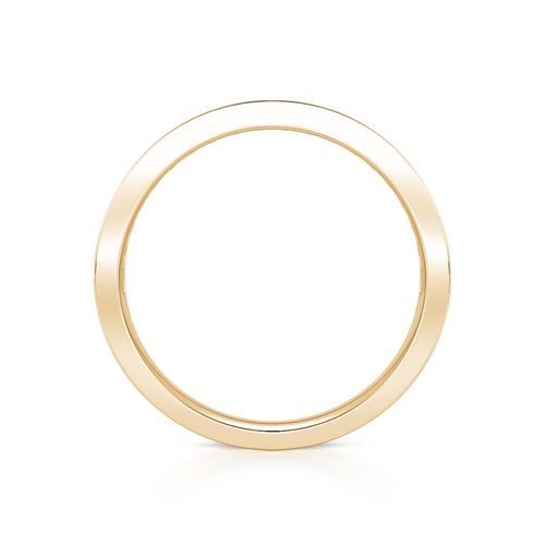 Davis Classics Women's 14k Yellow Gold Diamond Band