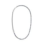 John Hardy Sterling Silver Beaded Gemstone Multi-Wrap Bracelet