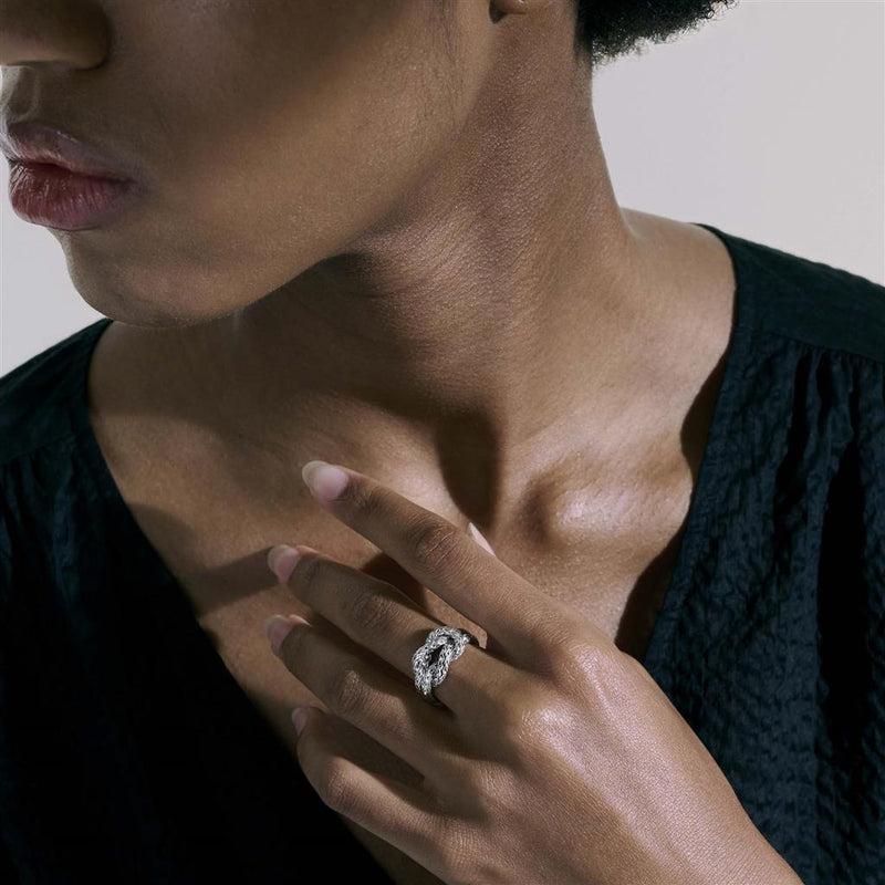 John Hardy Chain Collection Love Knot Ring