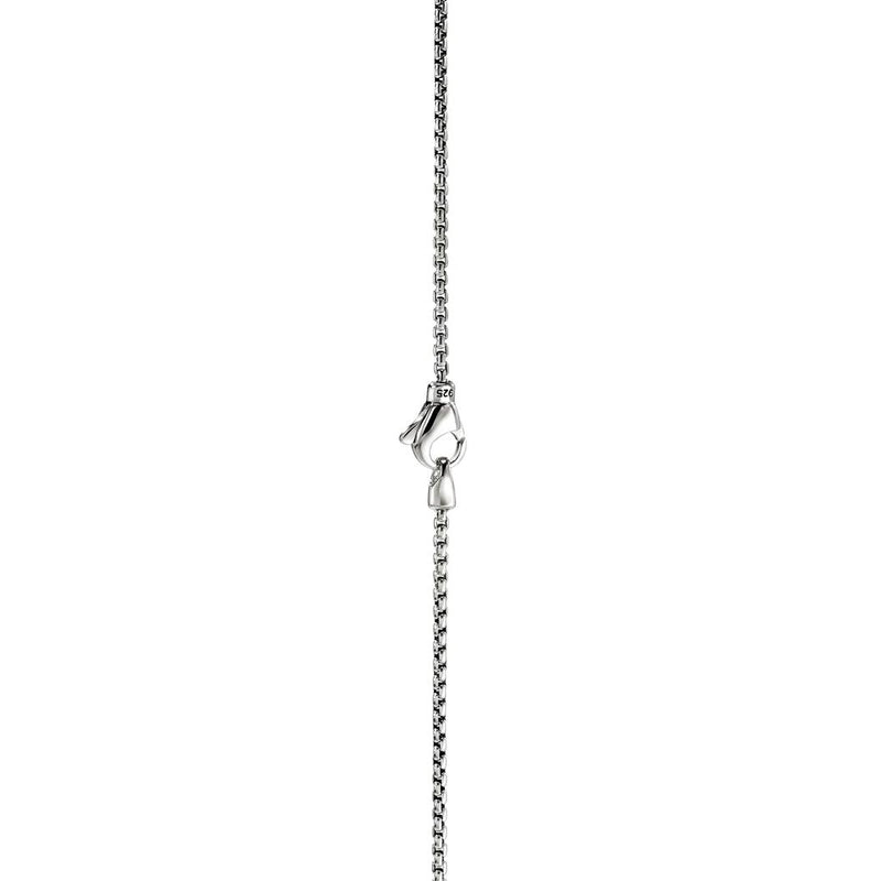John Hardy Sterling Silver Icon 50 Tag Necklace