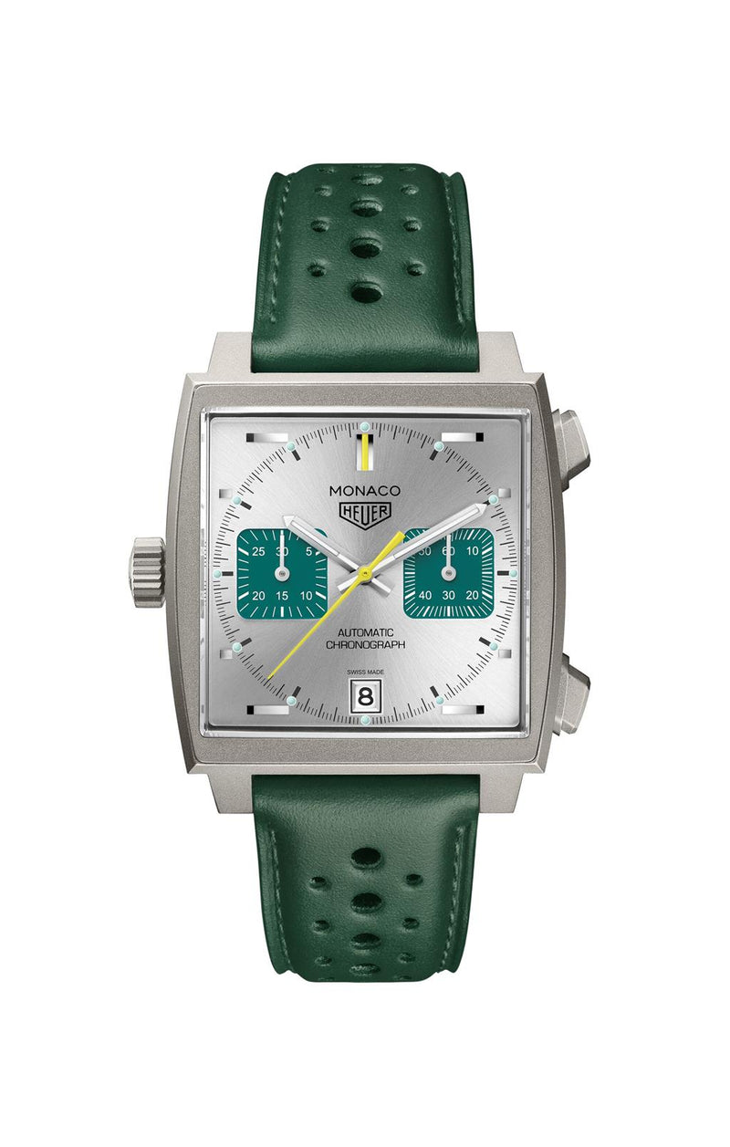 TAG Heuer Monaco Chronograph Watch in Racing Green