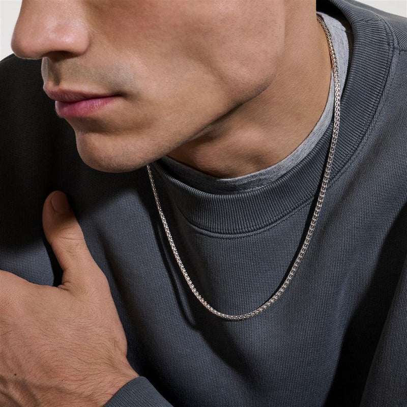 John Hardy Sterling Silver Icon Mini Necklace