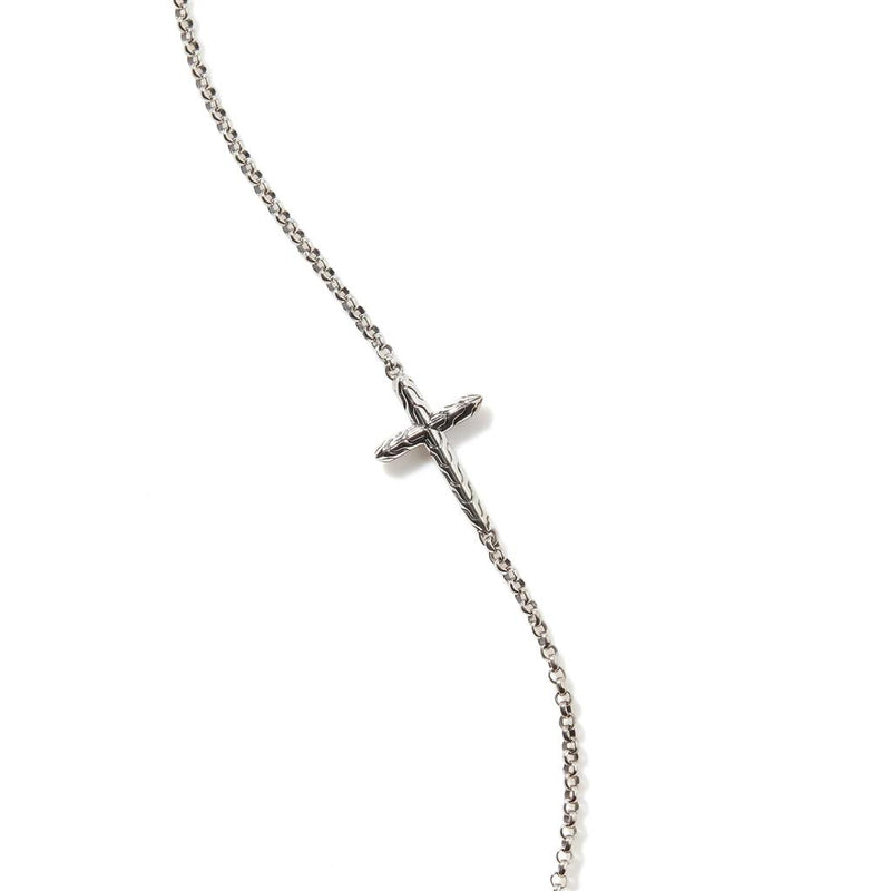 John Hardy Sterling Silver Cross Bracelet