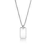 John Hardy Sterling Silver Icon 50 Tag Necklace