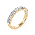 Davis Classics Women's 14k Yellow Gold Diamond Band