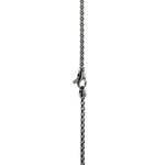 John Hardy Dark Sterling Silver Icon Cross Pendant Necklace
