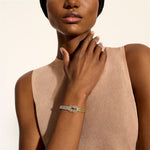 John Hardy 14k Yellow Gold and Sterling Silver Love Knot Bracelet