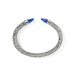 John Hardy Sterling Silver Lapis Lazuli Spear 50 Flex Cuff Bracelet