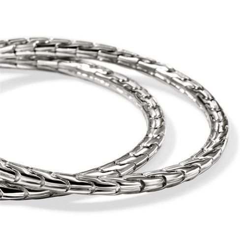 John Hardy Sterling Silver Essential Hoop Earrings