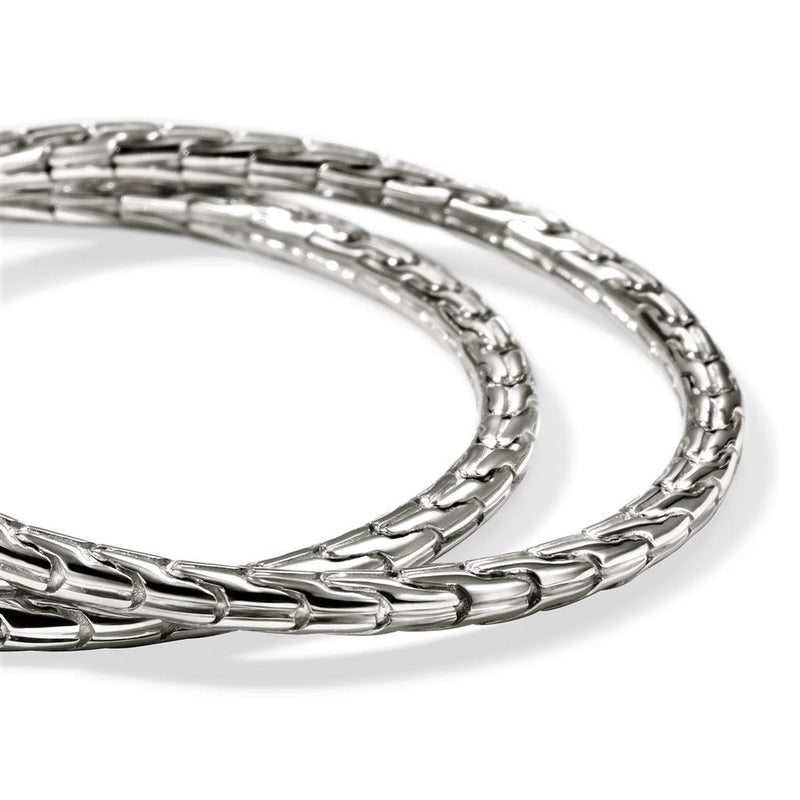 John Hardy Sterling Silver Essential Hoop Earrings