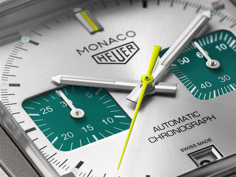 TAG Heuer Monaco Chronograph Watch in Racing Green
