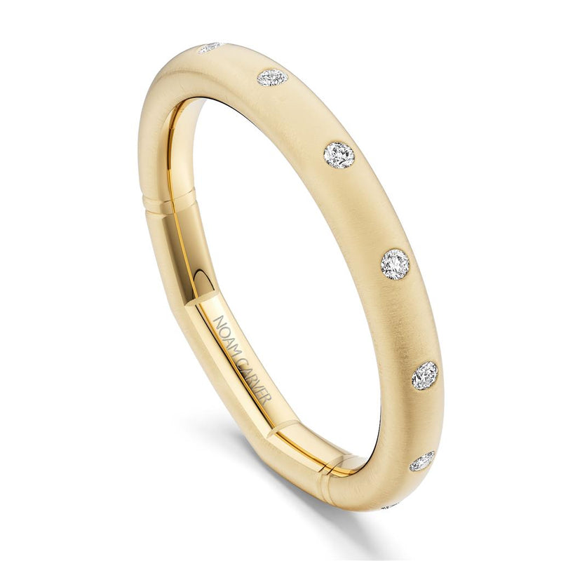 Noam Carver Women's Stackable Diamond Wedding Band in 14k Yellow Gold