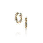 John Hardy 14k Yellow Gold Essential Hoop Earrings