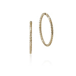 John Hardy 14k Yellow Gold Essential Hoop Earrings