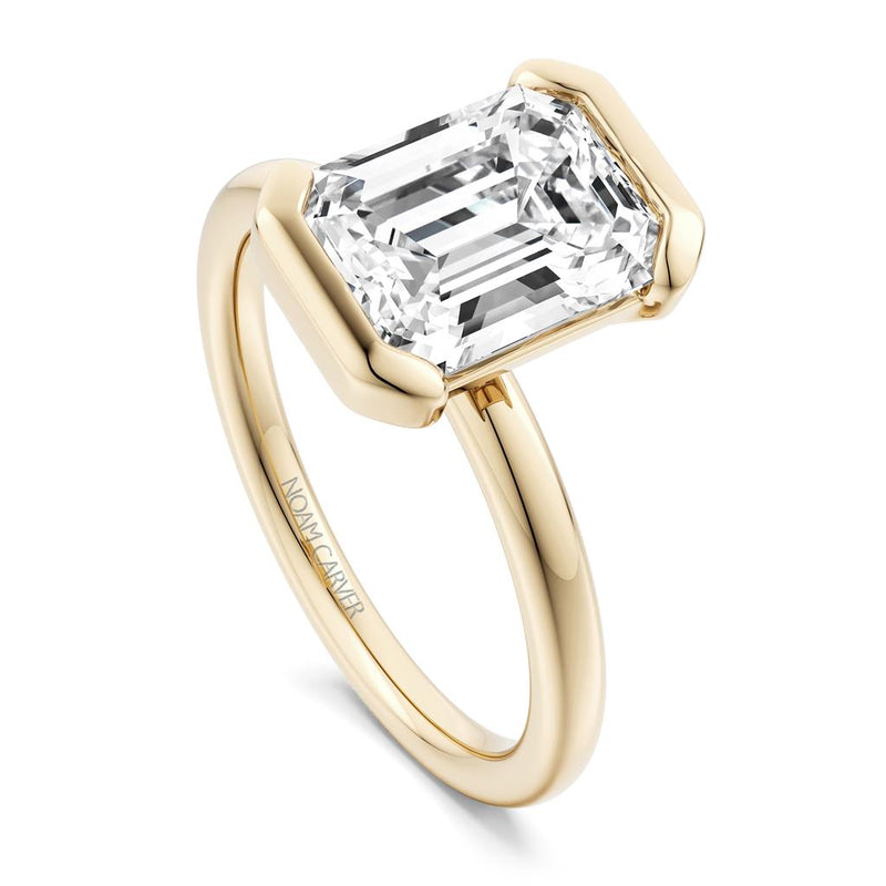 David Yurman Solitaire Diamond Engagement Ring Setting in 14k Yellow Gold