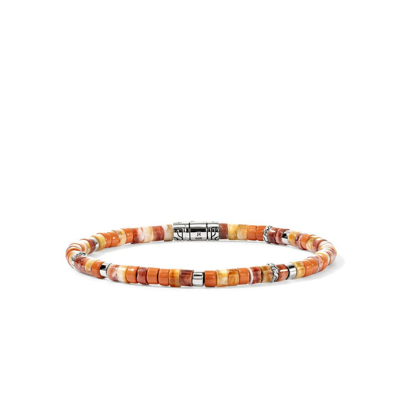 John Hardy Heishi Oyster Shell Bead Bracelet