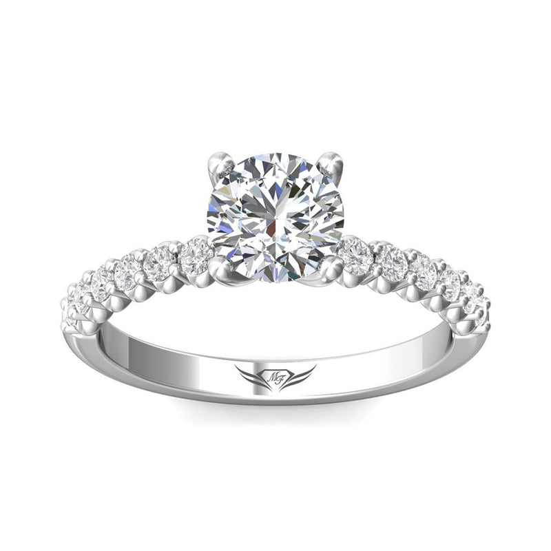 Martin Flyer 14k White Gold FlyerFit Diamond Engagement Ring Setting