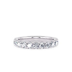 Davis Classics Women's 14k White Gold Diamond Band