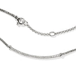 John Hardy Sterling Silver Essential Pavé Diamond Necklace