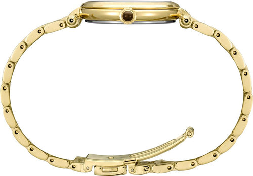 Seiko Diamonds Women's Gold-Filled Dress Watch Watch