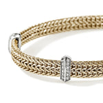 John Hardy 14k Yellow Gold Icon Link Diamond Bracelet