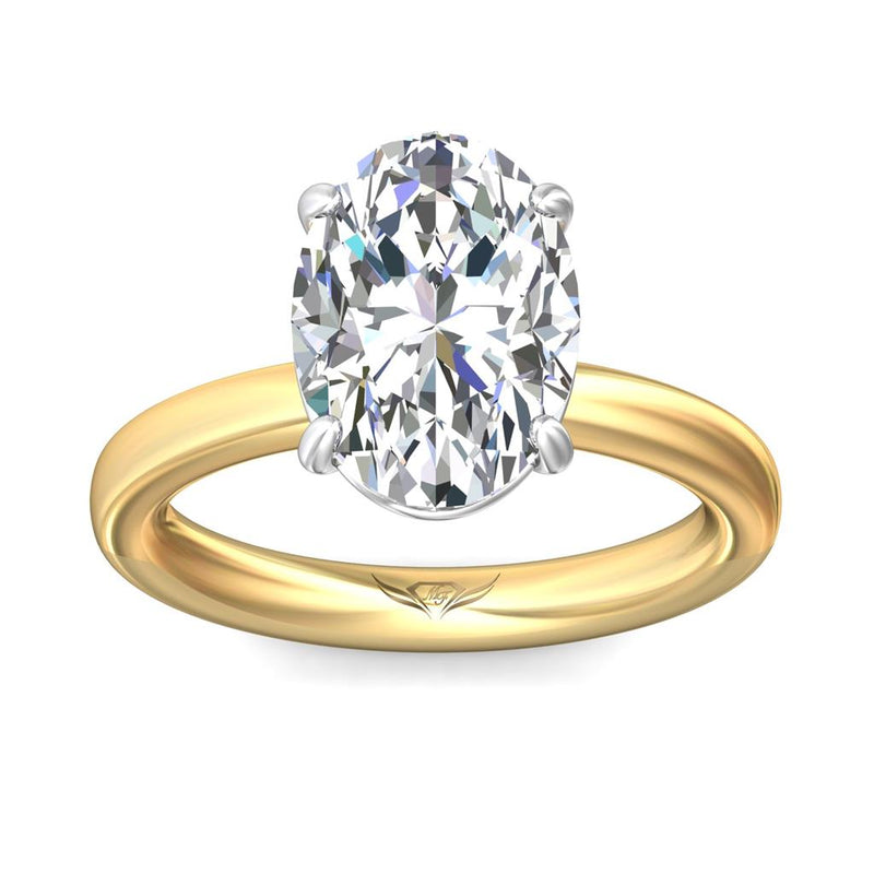 Martin Flyer 14k Yellow Gold FlyerFit Solitaire Engagement Ring Setting