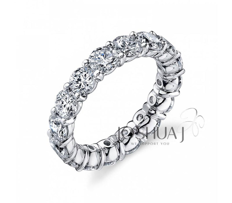 Davis Classics Women's Platinum Diamond Eternity Band
